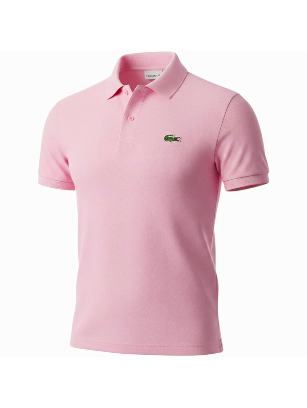 Lacoste Men's Slim Fit Pink Cotton Short Sleeve Polo Shirt XL PH4012 51